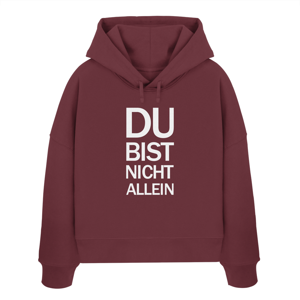 Womens Organic Boxcut Hoodie