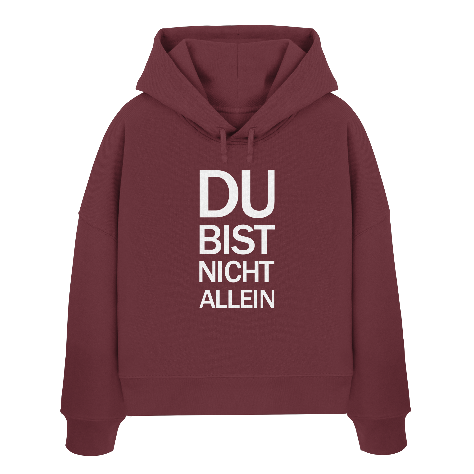 Womens Organic Boxcut Hoodie