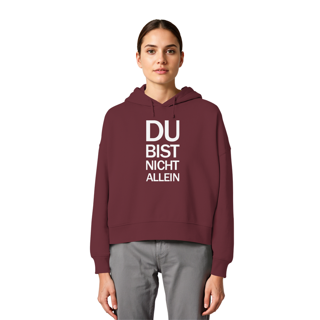 Womens Organic Boxcut Hoodie
