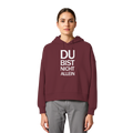 Womens Organic Boxcut Hoodie