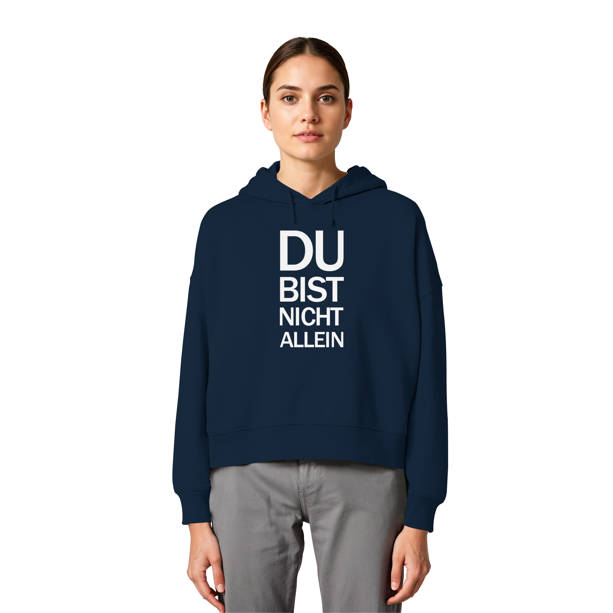 Womens Organic Boxcut Hoodie
