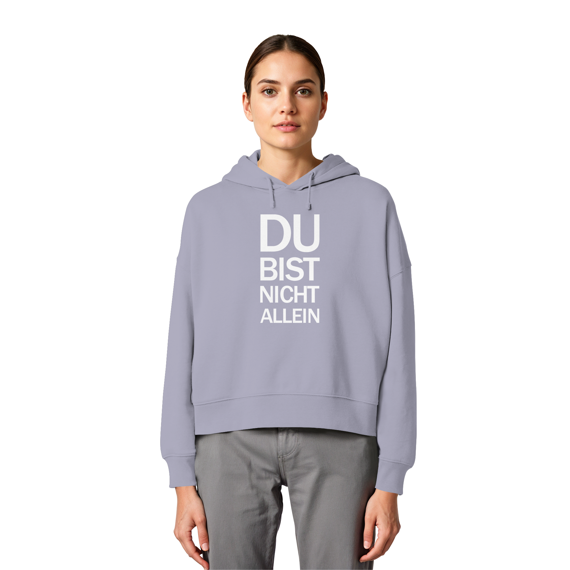 Womens Organic Boxcut Hoodie