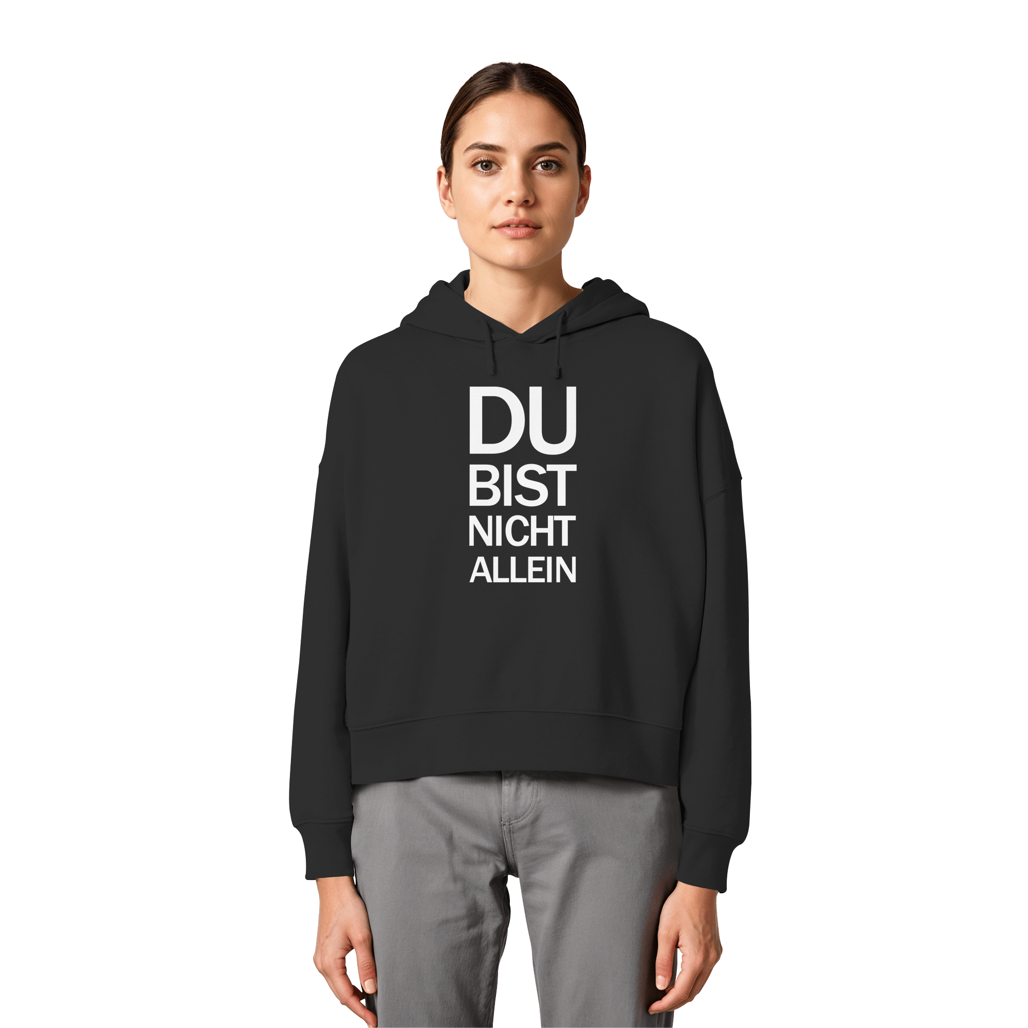 Womens Organic Boxcut Hoodie