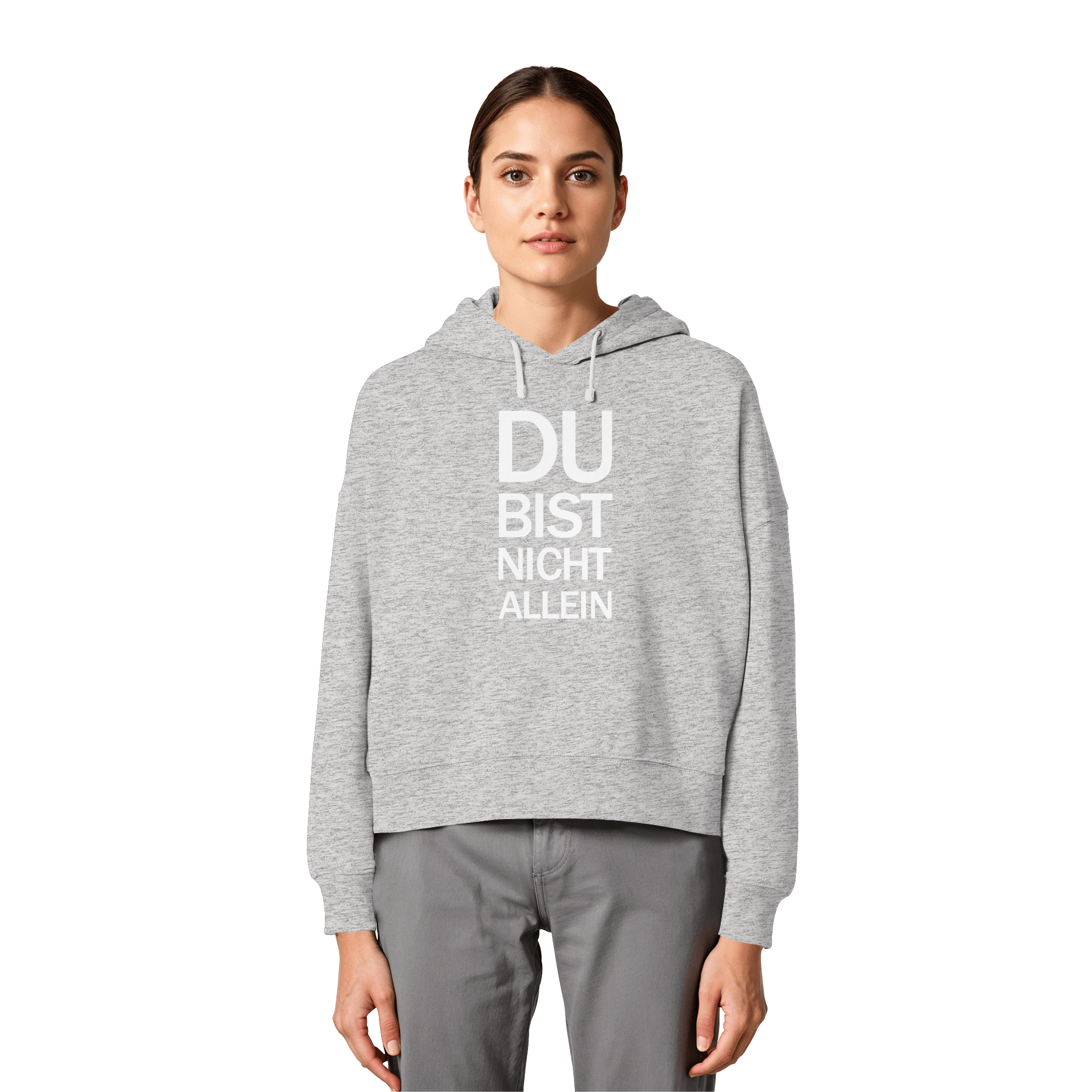 Womens Organic Boxcut Hoodie