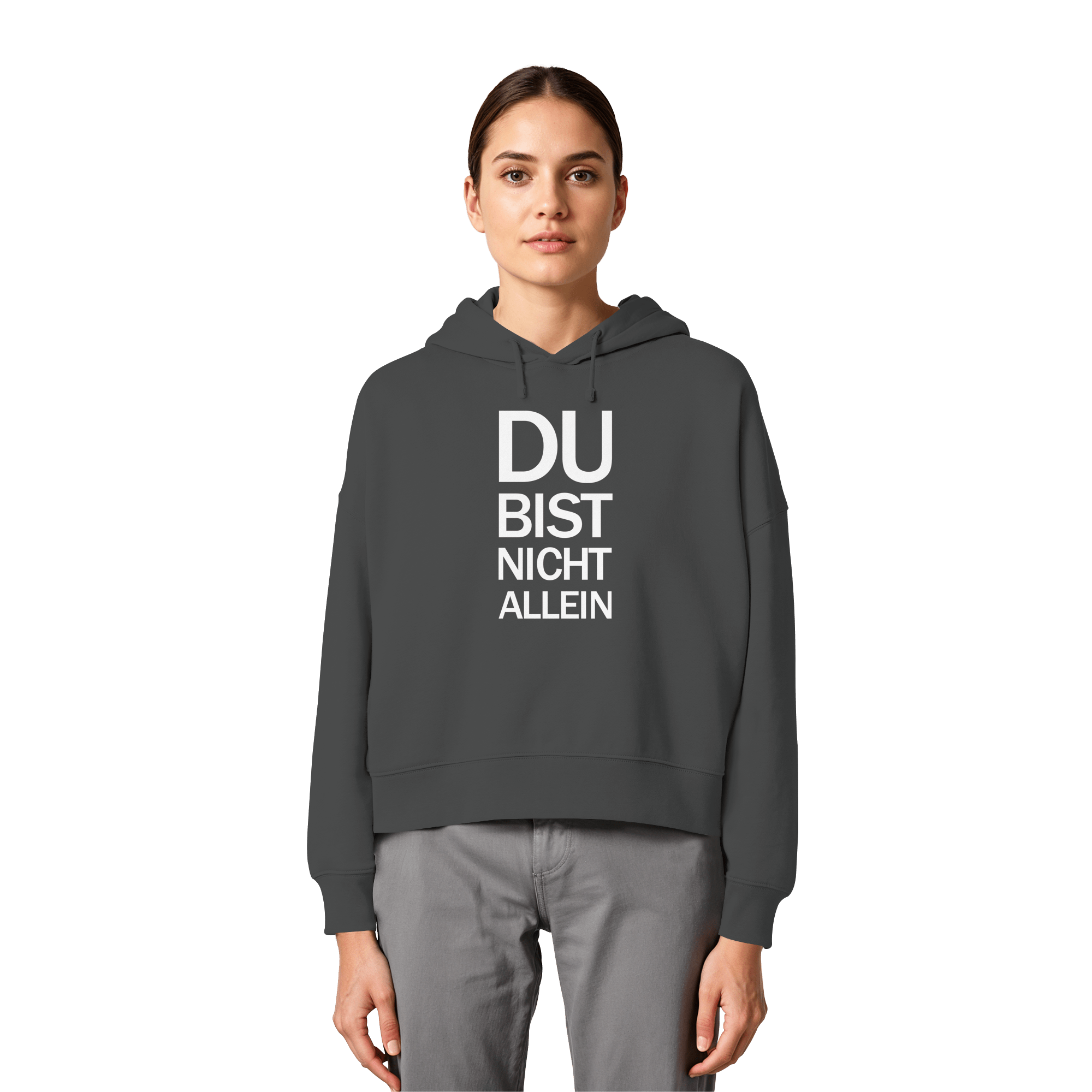 Womens Organic Boxcut Hoodie