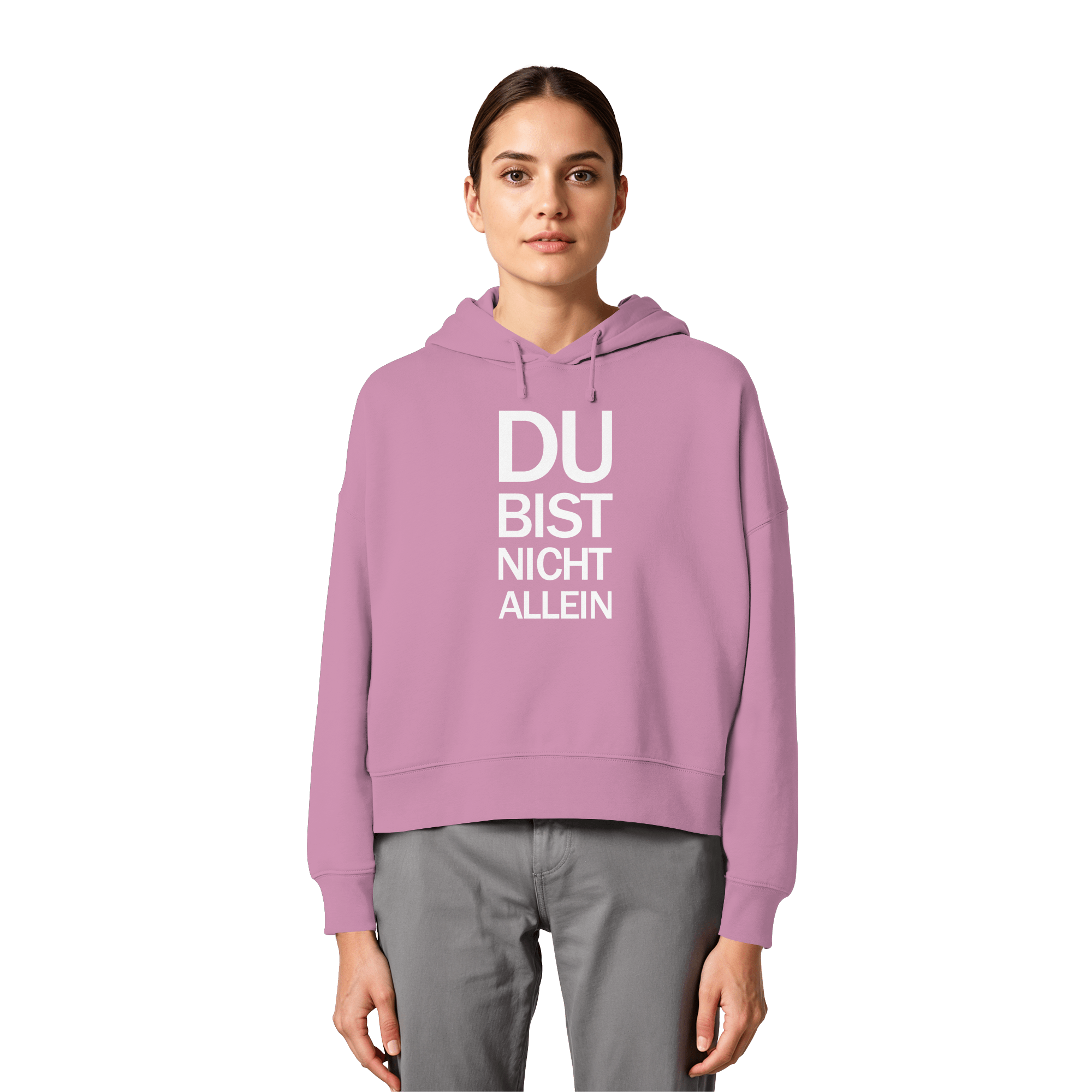 Womens Organic Boxcut Hoodie