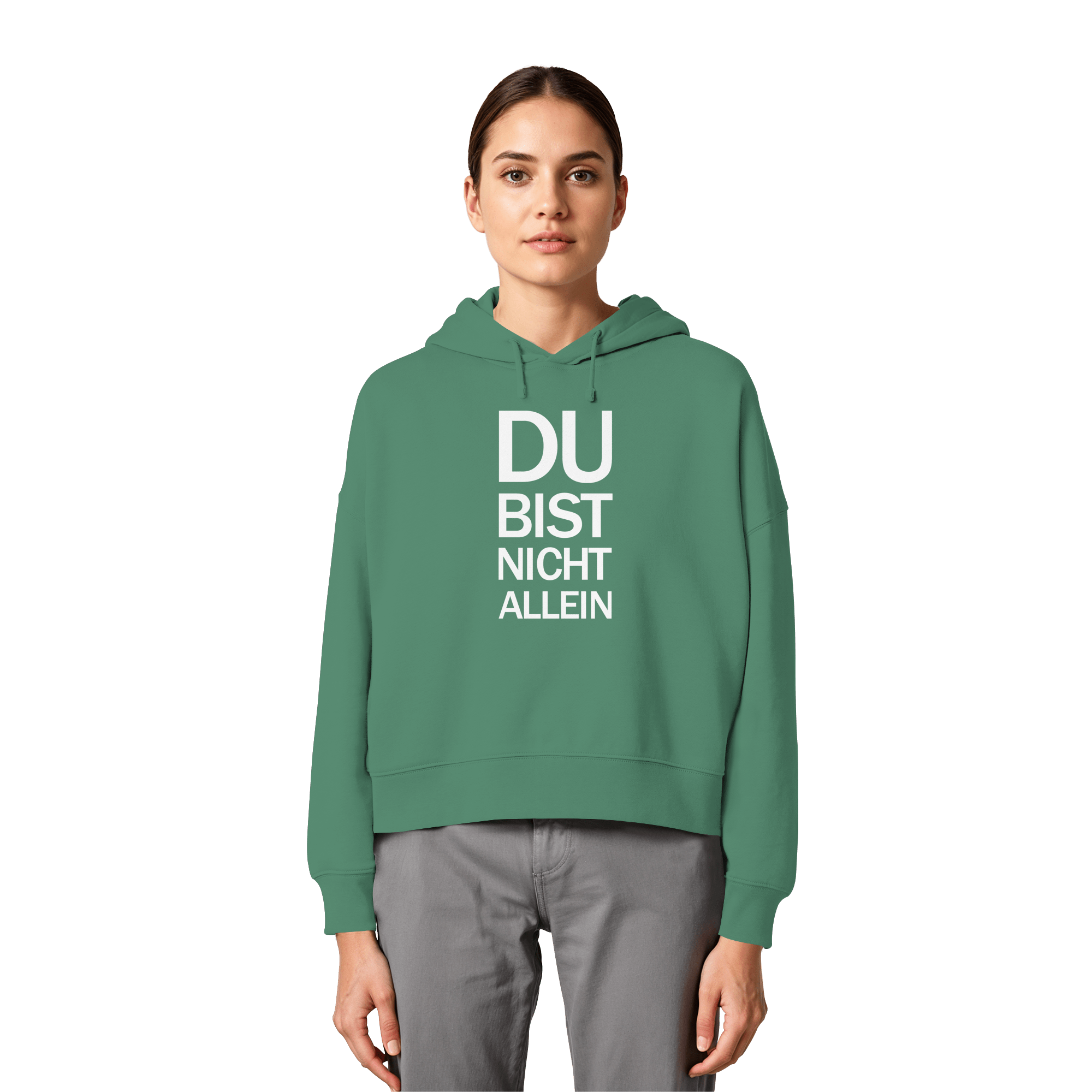 Womens Organic Boxcut Hoodie